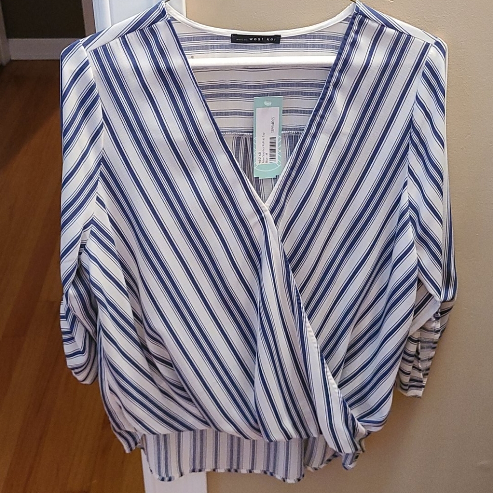 West Kei Allan Surplice Rollerblade Top